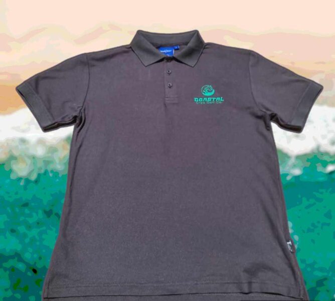 Charcoal Coastal Connection OG Polo 